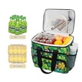 thumbnail image 3 of Bright Four Leaf Clover Insulated Lunch Bag 15L Cooler Box for Women Men Work Camping Beach Travel, 3 of 7