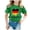 1-Green814, variant on Wxolcjlv Girls Germany Letter Print Tee Summer Graphic Short Sleeve T Shirt, Sizes 3-13