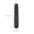 thumbnail image 3 of Armrest Pad, 2Pcs Universal Wheelchair Long Armrests Pad Armrest Cushion Replacement PVC Sponge Pad Patient Care Accessories Black, 3 of 5