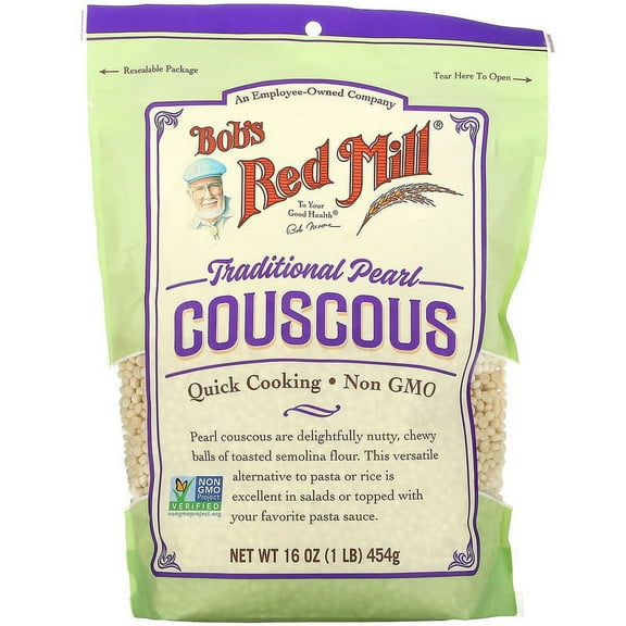 Bob's Red Mill, Traditional Pearl Couscous, 16 oz Pack of 2