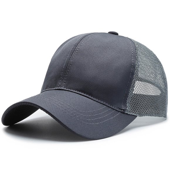 Casquette Camionneur Rétro Classique Casquette Camionneur avec Bouton-Pression Ajustable Unisexe Hommes Femmes Casquette de Baseball Respirante Chapeau