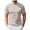 Beige, variant on Men's Turtleneck Compression T-Shirt Slim Fit Short Sleeve Mock Neck Shirt Pullover Athletic Basic Undershirt (Beige, XL)