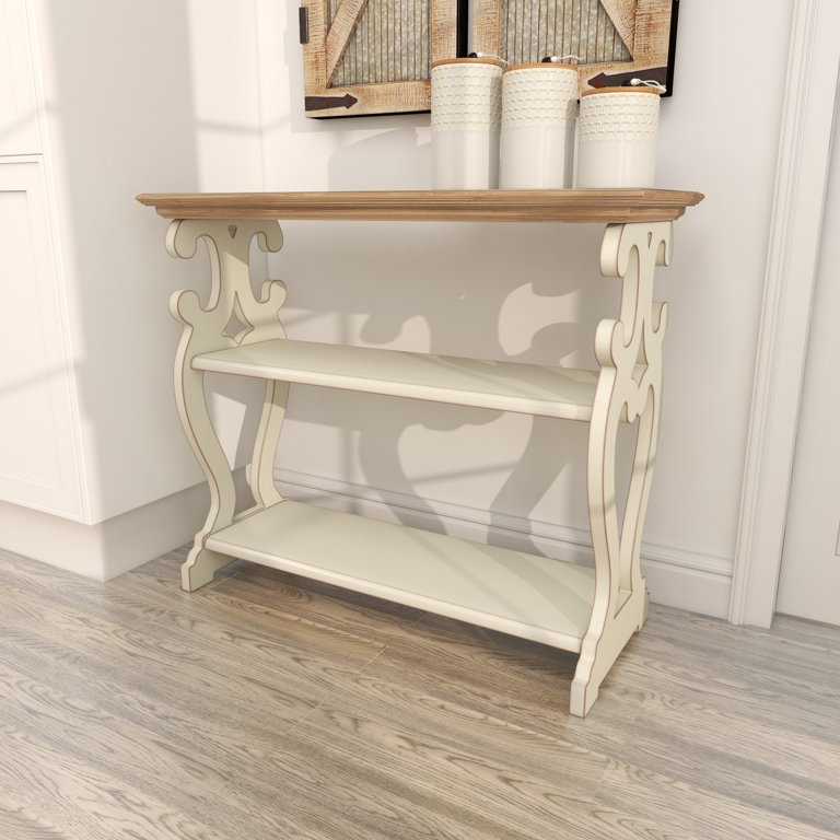 Wood Entryway with Shelf Ivory - Threshold™