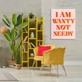thumbnail image 3 of Stupell Industries Wanty Not Needy Text & Numbers Painting Wrapped Canvas Art Print Wall Art, 30 x 40, 3 of 8