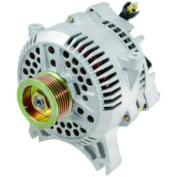 OEG Parts New Alternator Replacement For Ford F-250 F-350 F-450 F-550 Super Duty V10 6.8L 415cid 2006 2007 2008 06 07 08 F53 V10 6.8L 415cid 2006-2009 6C35-10300-AA 6C3T-10300-AA 6C3Z-10346-A