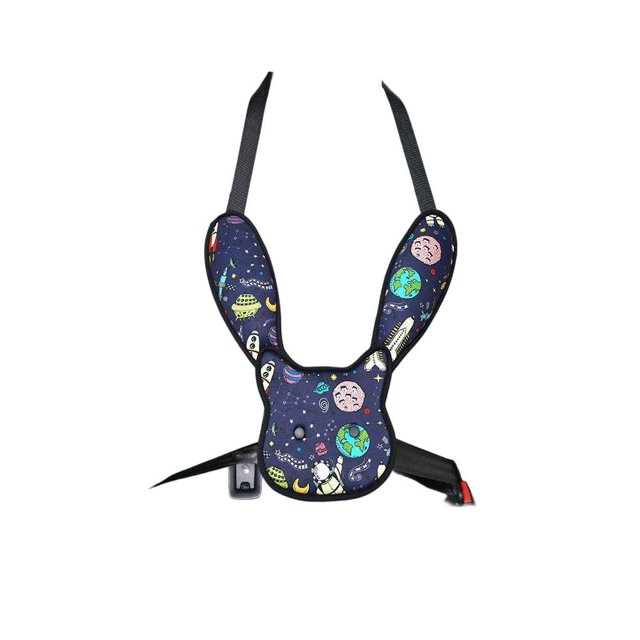 Five-Point Child Seat Belt Adjuster Cotton Polyester Universal Car Safety Belt Extender