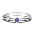 thumbnail image 1 of Ensemble de Bagues avec Pierre de Naissance Classique - Saphir Bleu (Septembre), 1 of 4