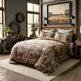 thumbnail image 7 of VISI-ONE Realtree Edge Camo King 3 Piece Comforter Set – Country Rustic Western Look with Farmhouse Appeal, All Season Fit for Lodge, Cabin, Nature-Lovers, Outdoor Enthusiasts & Modern Living Space, 7 of 7