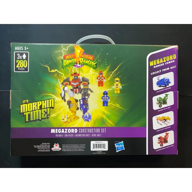 Mighty Morphin Power Rangers MEGAZORD Construction Set 280 Pcs 3