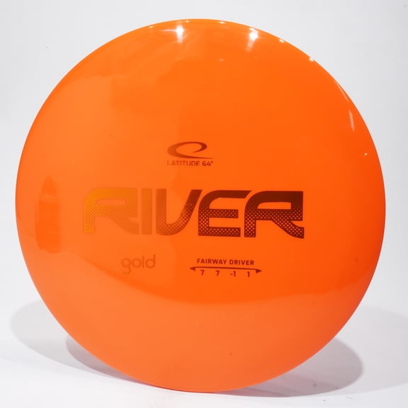 Latitude 64 Gold River Disc Golf Fairway Driver, Pick Color/Weight [Stamp & Exact Color May Vary] Blue 167-169 grams