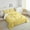 Yellow 04, variant on Erosebridal Yellow Bowknot Comforter Sets Full Size, Initial Letter D Comforters & Duvets, Cartoon Monogrammed Reversible Duvet Insert, Breathable Bedroom Decorative, 3pcs