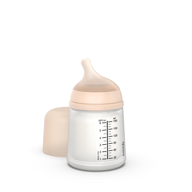Biberón Suavinex Zero Zero 180ml Anticólico Flujo Adaptable