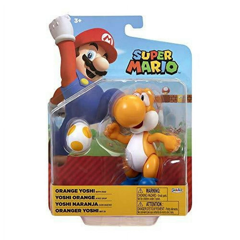 World of Nintendo Super Mario Yellow Yoshi with Egg - 4-inch World of Nintendo Super Mario Yellow Yoshi with Egg - 4-inch