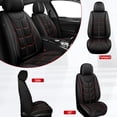 thumbnail image 2 of Car Seat Covers Fit for BMW X1 2013-2020 Premium Leather Seat Cover Car Seat Protector Compatible with Airbag Red,Front Set(2 Seats), 2 of 7