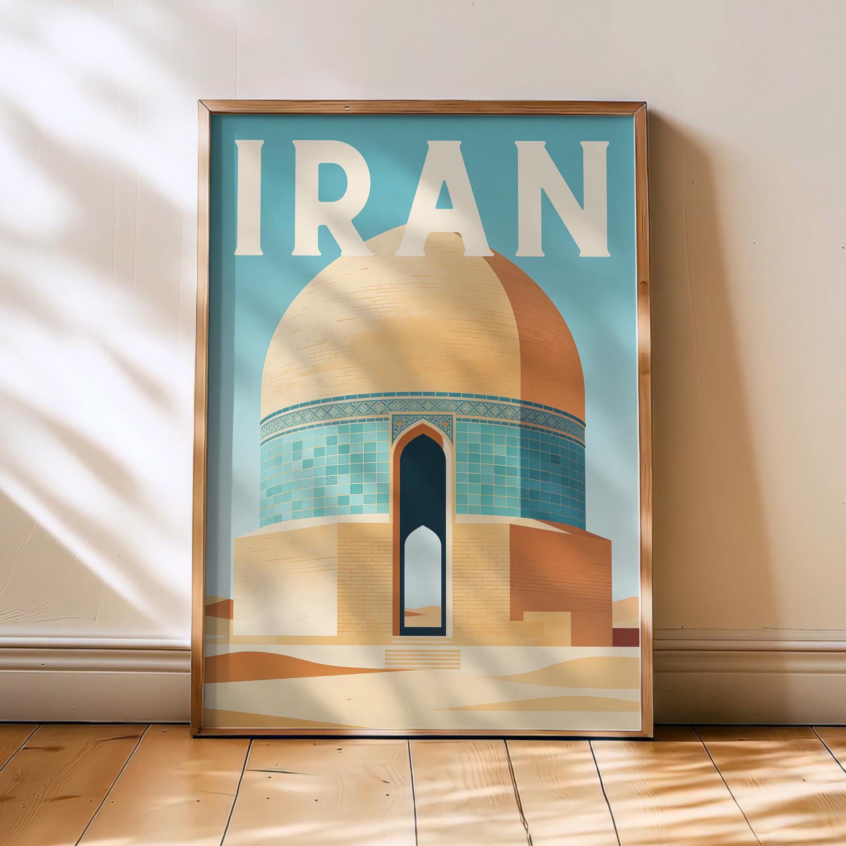Iran Poster, Minimalist Travel Poster, Modern Wall Art, Iran World Travel , Poster Print Only