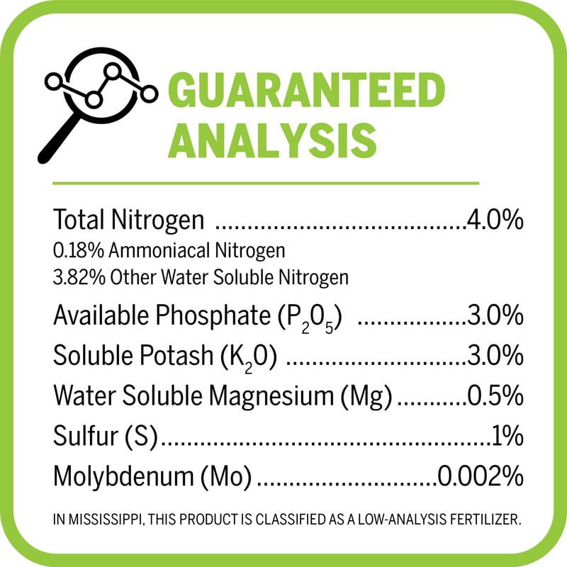Mother Earth HGC733932 LiquiCraft Grow 4-3-3 Hydroponic Plant Nutrients 1 qt.