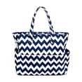 thumbnail image 2 of BiFandian Small Beach Tote Bag for Women, Waterproof Sandproof Canvas Beach Bag with Durable Zipper Pockets, Summer Lightweight Beach Tote for Travel, Vacation, Pool, Gym, Shopping and Daily Errands, 2 of 6