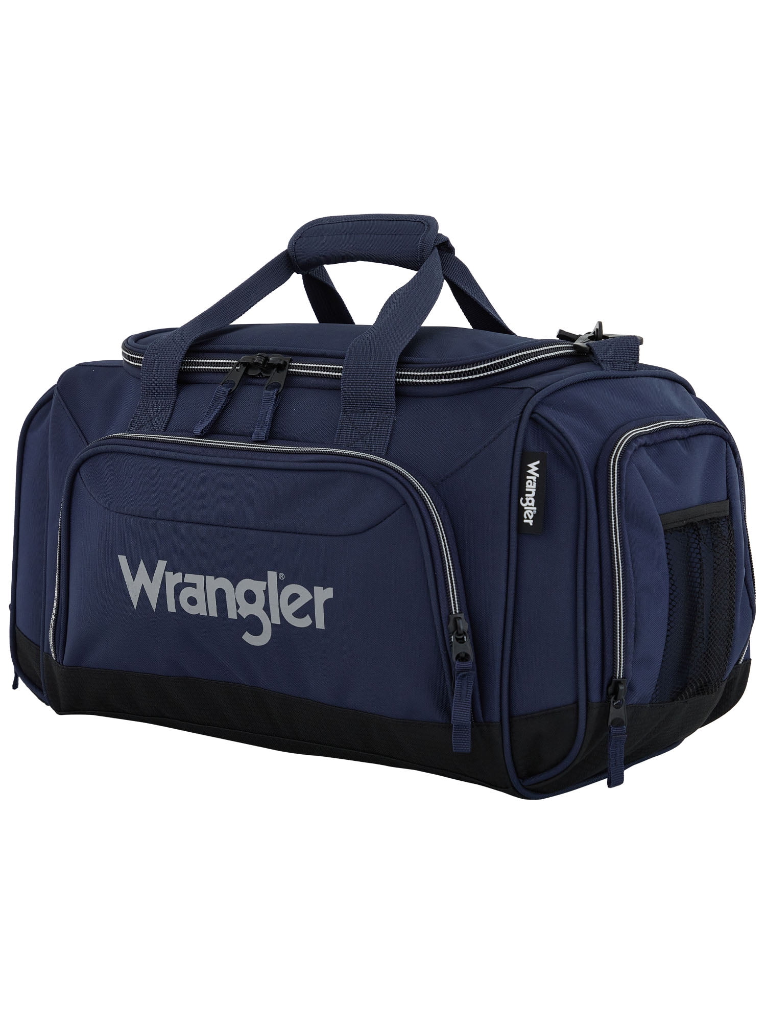 Wrangler Small 20" Sport & Travel Duffel Bag with Water Bottle Holder - Navy