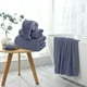 thumbnail image 2 of Juego de 3 toallas de baño extragrandes, gorro de ducha, sábanas extragrandes, toallas de baño súper suaves y absorbentes, toallas de microfibra para ducha seca, para hotel, baño y gimnasio., 2 of 4