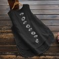 thumbnail image 2 of T Shirts for Women Casual Tops Round Neck Vintage Tanks Daisy Print Summer Sleeveless Blouse Cotton Linen Female Loose Vests Robe Tee Shirt Top, 2 of 3