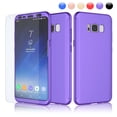 thumbnail image 1 of Galaxy S8 Plus Case, Galaxy S8 Plus 6.2" Screen Protector, Thin Premium Dual Layer Hard Case For Galaxy S8 Plus with Tempered Glass Screen Protector For Galaxy S8 Plus (2017) SM-G955 -Red, 1 of 4