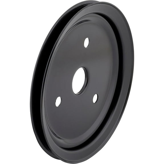 Single Groove Crank Pulley Small Block Chevy Short Pump