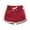 03K-0313 Red, variant on Bermuda Shorts For Girls Plus Size Girls High Waisted Shorts Kids Ruffle Summer Dress Shorts with Pockets 5-14 Years Workout Shorts For Girls Black Shorts Toddler