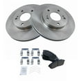 thumbnail image 2 of TRQ Front Brake Pad & Rotor Kit Brake Pads Brake Rotor Ceramic Fits Select 1996-1999 INFINITI I30 1989-1999 Nissan Maxima, 2 of 7