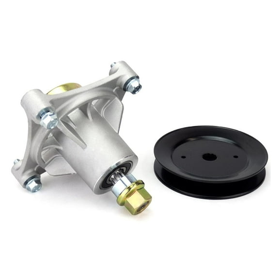 Spindle Assembly and Pulley for Hustler 52" 604214 603988