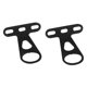 thumbnail image 2 of 2 soportes de soporte fijos para cesta delantera de bici, universales y resistentes para la instalación de cestas de bici para bicis de Negro, 2 of 8
