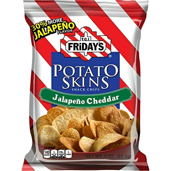 Tgi Friday, Potato Skins Jalapeno Cheddar, Count 6 3 oz - Snacks / Grab Varieties & Flavors