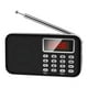 thumbnail image 4 of Portátil FM Radio USB TF Reproductor Linterna LED Negro, 4 of 6