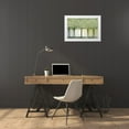 thumbnail image 3 of Kimberly, Allen 24x17 White Modern Wood Framed Museum Art Print Titled - Grove of Trees, 3 of 4