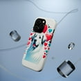 thumbnail image 5 of DistinctInk Tough Case for Apple iPhone 15 PRO (6.1" Screen), Compatible with MagSafe Charging - Valentine's Day Great Pyrenee, 5 of 6