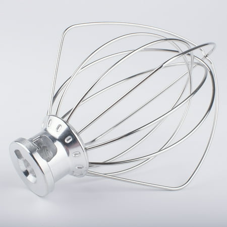 K45WW Mixer Wire Whip Stand Mixer Accessories for Tilt-Head Stand Mixer, Mixer Parts, Stainless Steel Egg Cream Stirrer, 8 Wire, For Flour Cake Balloon Whisk, Easy for Kitchen and Life