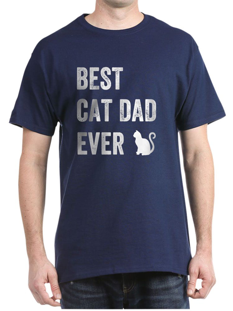 CafePress CafePress Best Cat Dad Ever T Shirt 100 Cotton TShirt
