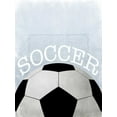 thumbnail image 2 of Prime, Marcus 12x14 Gold Ornate Wood Framed with Double Matting Museum Art Print Titled - Soccer Love 2, 2 of 4