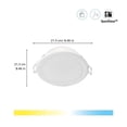 thumbnail image 2 of Lámpara Empotrable Inteligente Wiz Luz Blanca Regulable 21 C, 2 of 3