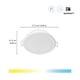 thumbnail image 2 of Lámpara Empotrable Inteligente Wiz Luz Blanca Regulable 21 C, 2 of 3