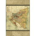 thumbnail image 1 of 24"x36" Gallery Poster, map of Nicaragua 1903 p2, 1 of 1