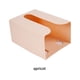 thumbnail image 2 of Billuyoard Dispensador de papel higiénico para oficina en casa, sala de estar, cocina, baño, papel montado en la pared, soporte para pañuelos, Almacenamiento y organización del hogar Albaricoque, 2 of 6