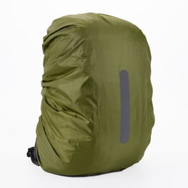 Housse De Pluie Pour Sac à Dos 25-40 L – Étanche, Réfléchissante, Verte Fluorescente – Idéale Pour La Rando, Le Vélo Ou Le Camping