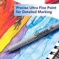 thumbnail image 7 of Sharpie Permanent Markers, Bold Horizons Collection, Sorbet Skies Colored Markers Assortment, Fine Tip Markers, 12 Count - Art Supplies, Quick Drying, Fade Resistant, Teacher Supplies, 7 of 7