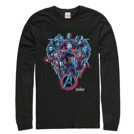 - Marvel Men's Avengers: Infinity War Armor Long Sleeve T-Shirt