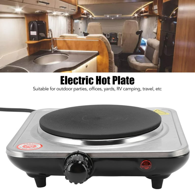 DASH Everyday Electric Cooktop with Infrared Heating, 5 Temperature  Settings with Cord Storage, Perfect for RVs, Camping, Dorms, and Small  Living