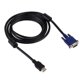 thumbnail image 2 of HDMI Male to VGA Male 15PIN Video Cable(Black), 2 of 4