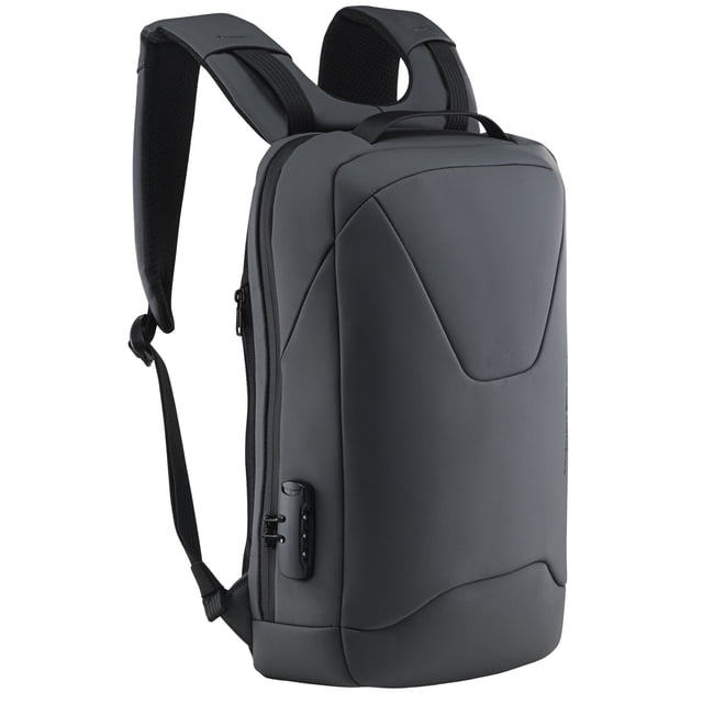 Mochila Ejecutiva Slim Elegante - Gris