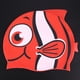 thumbnail image 1 of Gorro de natación de silicona para jóvenes niños niñas sílice de alta elasticidad resistente al agua pez de dibujos animados mantiene el cabello limpio y seco rojo ANGGREK  Otros, 1 of 8