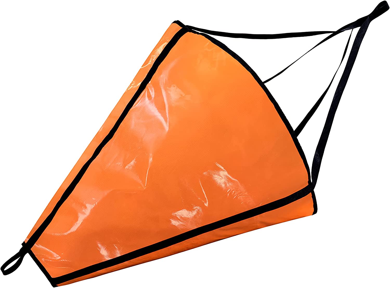 BLUEWING 62" Drift Sock Sea Anchor 62in Parachute Drift Anchor Drift Sock Sea Anchor Drogue for