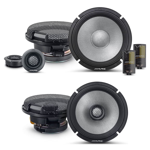Alpine R-Series R2-S65C 6.5" Component & R2-S65 6.5" Car Audio Speaker